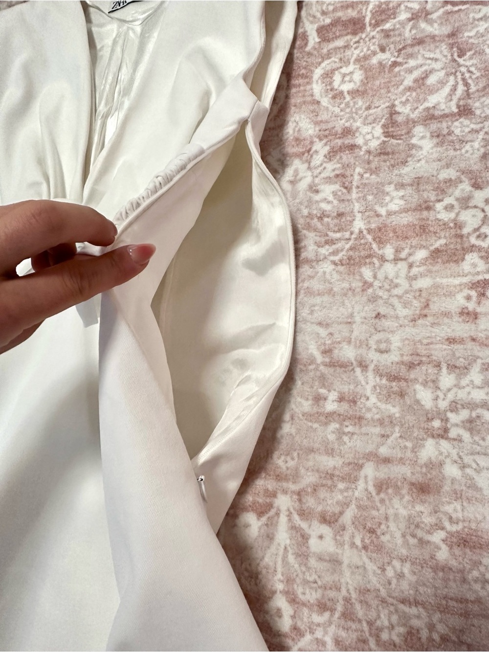 ZARA 🤍 Twist V Neck Mini Dress - Picture 5 of 13
